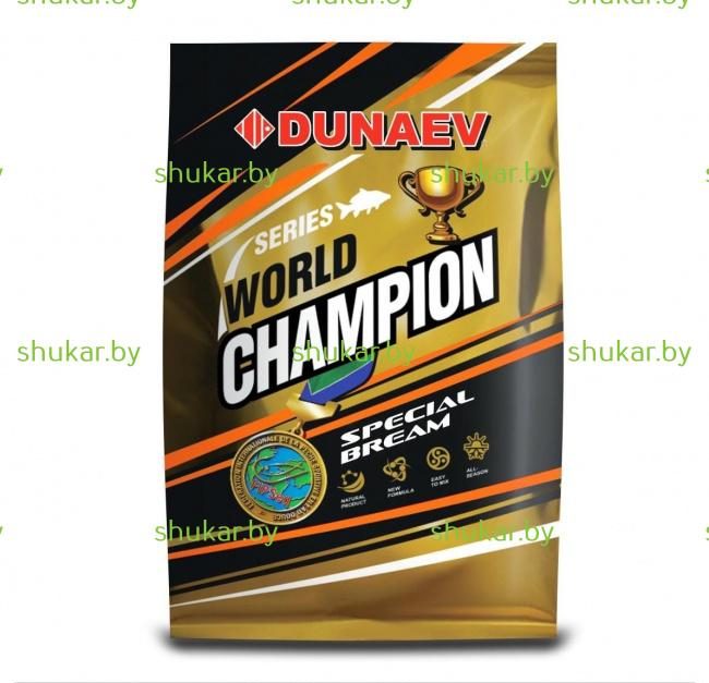 Прикормка DUNAEV WORLD CHAMPION Carp Natural 1 кг.