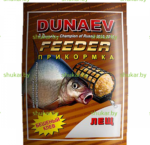 Прикормка DUNAEV Классика Фидер Лещ 0,9 кг.