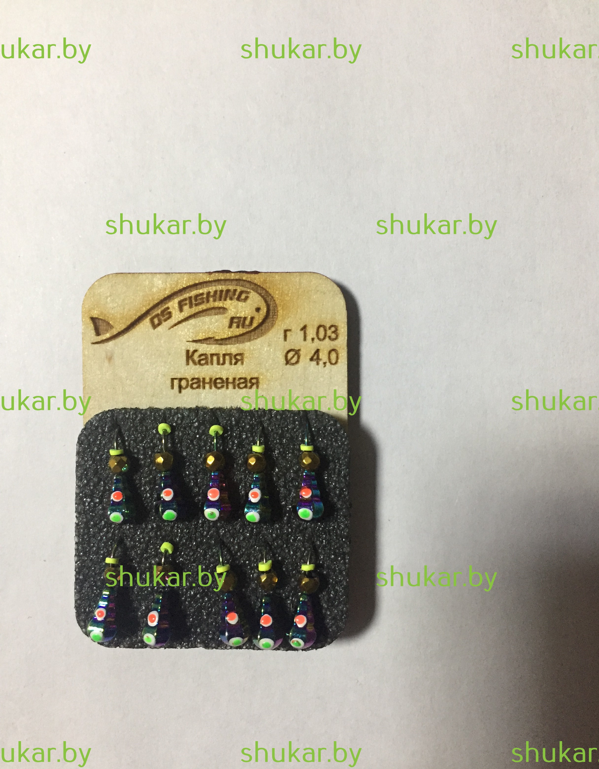 Мормышка вольфрамовая Diskus капля с ушком с большими гранями d. 4 вес 1.08 г. Мормышка вольфрамовая Diskus капля с ушком с большими гранями d. 4 вес 1.08 г.