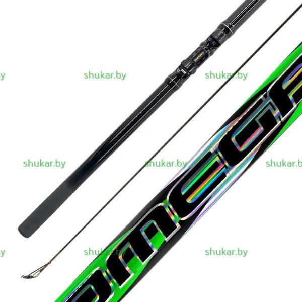 Удилище телескопическое болонское с кольцами Kaida OMEGA 4, 5, 6 м.